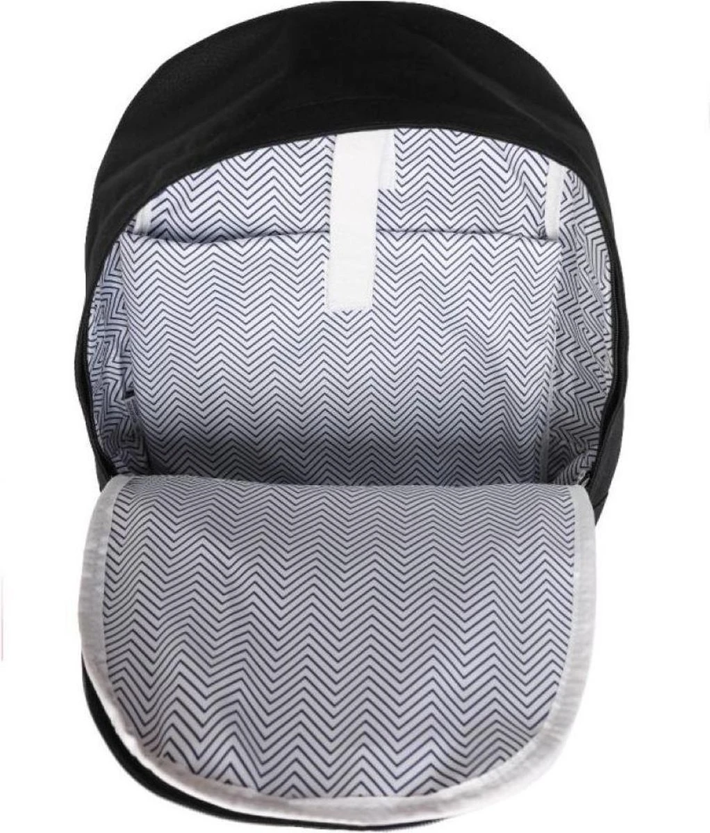 YLX Classic Rugzak. Zwart. Recycled Rpet Materiaal. Gerecyclede Plastic Flessen. Eco Friendly. 15" Laptop Sleeve. Backpack - Schooltas - Mannen - Vrouwen - Middelbare Scholieren - Tieners - Jongens - Meiden - Meisjes 3 YLX Classic Rugzak. Zwart. Recycled Rpet Materiaal. Gerecyclede Plastic Flessen. Eco Friendly. 15" Laptop Sleeve. Backpack - Schooltas - Mannen - Vrouwen - Middelbare Scholieren - Tieners - Jongens - Meiden - Meisjes - Afbeelding 3