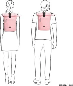 Beagles Originals Waterproof Originals Rugzak - Roze -Schoolbenodigdheden 1027x1200 4