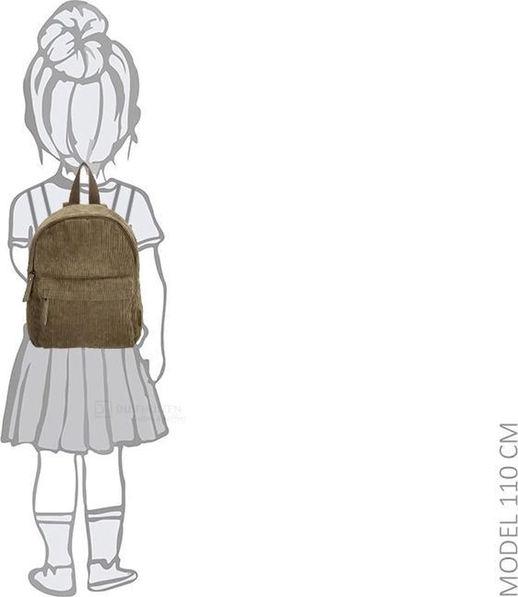 Beagles Navarra Rugzak - Olijfgroen 6 Beagles Navarra Rugzak - Olijfgroen - Afbeelding 6