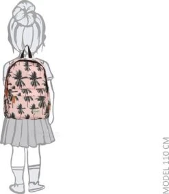 Beagles Originals Cool Originals - Rugzak - Palm Roze -Schoolbenodigdheden 1042x1200 6