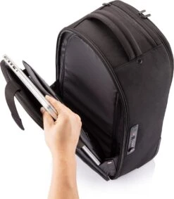 XD Design Bobby Back Trolley - Anti-Diefstal Rugzak Trolley 21.5 Liter - Zwart -Schoolbenodigdheden 1046x1200 1