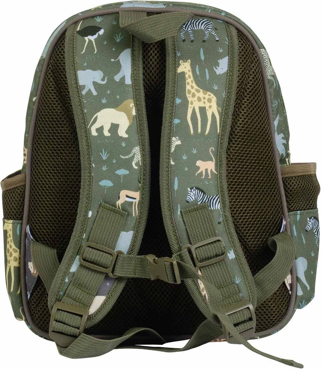 Rugzak / Kinderrugtas Met Geïsoleerd Voorvak: Savanne | A Little Lovely Company 3 Rugzak / Kinderrugtas Met Geïsoleerd Voorvak: Savanne | A Little Lovely Company - Afbeelding 3