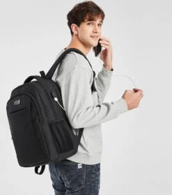 Kono Rugzak - Schooltas - 15,6 Inch Laptop Rugtas - Dames/Heren - 28L - Waterafstotend - Zwart 25 Kono Rugzak - Schooltas - 15,6 Inch Laptop Rugtas - Dames/Heren - 28L - Waterafstotend - Zwart -Schoolbenodigdheden 1060x1200 1