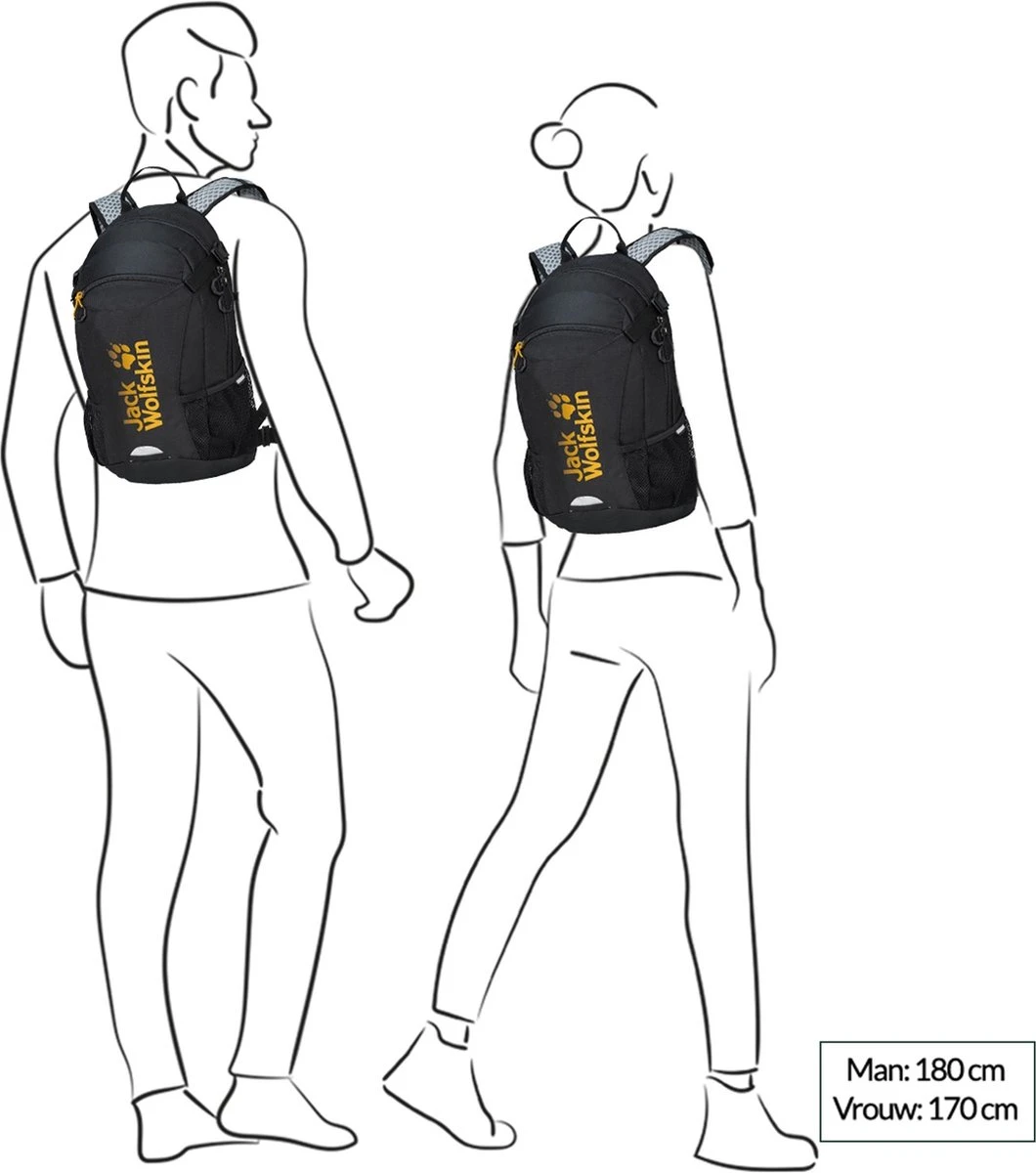 Jack Wolfskin Velocity Rugzak Unisex 3 Jack Wolfskin Velocity Rugzak Unisex - Afbeelding 3