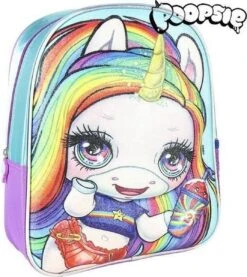 Poopsie - Rugzak - Rugtas - Multi Colour - Hoogte 31cm