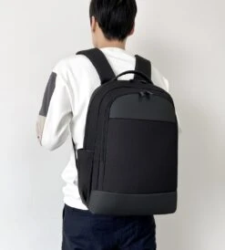 Merkloos Zakelijke Multifunctionele Rugzak 15 Inch Laptop Vak - USB Poort Rugtas Voor Werk, School Of Reizen - Waterdichte Tas Voor Heren/Dames - Backpack - Zwart -Schoolbenodigdheden 1081x1200 6