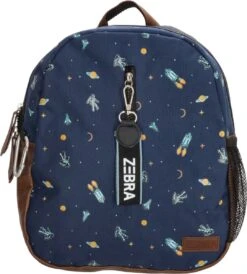 Zebra - Rugzak - Ruimte - Blauw