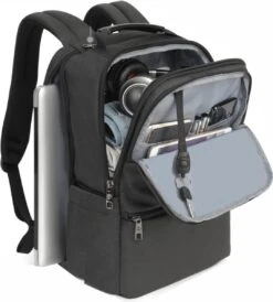 Swissten Laptoptas - Waterbestendige Rugzak - Anti-diefstal - Inclusief USB-aansluiting - Geschikt Voor Laptops T/m 15.6 Inch - Zwart -Schoolbenodigdheden 1083x1200 4