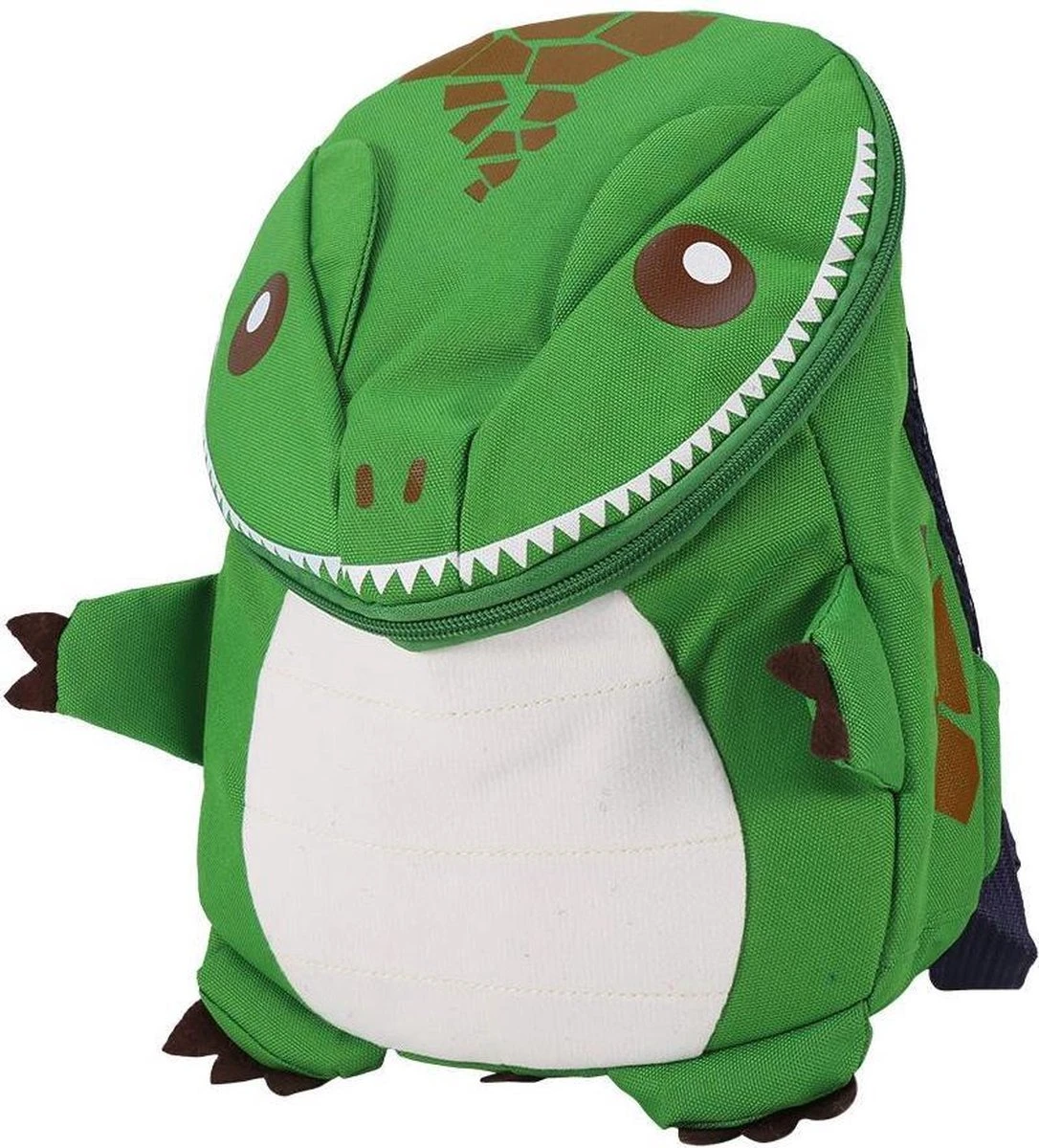 Kleine Dino Rugzak Groen Monster Draak Tas - Rugtas Schooltas Rugtasje Dinosaurus T-rex 6 Kleine Dino Rugzak Groen Monster Draak Tas - Rugtas Schooltas Rugtasje Dinosaurus T-rex - Afbeelding 6