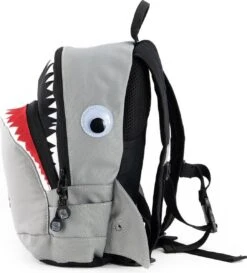 Pick & Pack Shark Shape Kinderrugzak - Grey -Schoolbenodigdheden 1086x1200 5