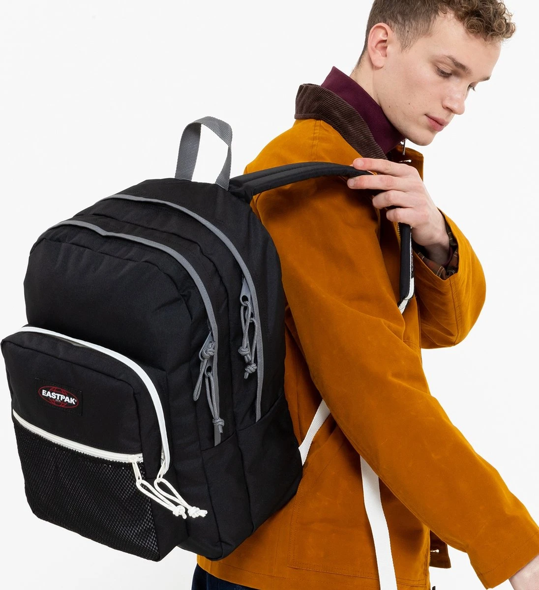 Eastpak PINNACLE Rugzak, 38 Liter - Kontrast Grey White 2 Eastpak PINNACLE Rugzak, 38 Liter - Kontrast Grey White - Afbeelding 2