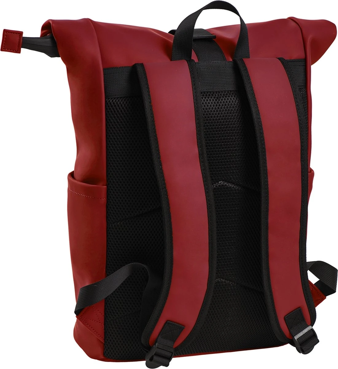 Daniel Ray Highlands Rolltop Laptop Rugzak Waterproof - 15,6 Inch - Rood 2 Daniel Ray Highlands Rolltop Laptop Rugzak Waterproof - 15,6 Inch - Rood - Afbeelding 2