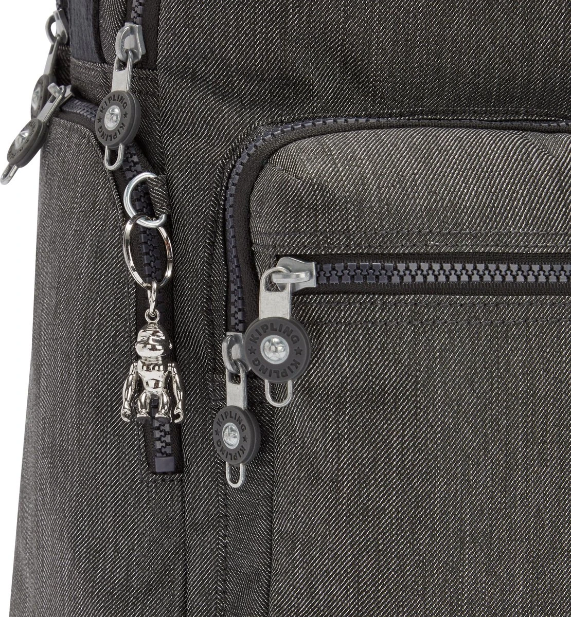 Kipling OSHO Rugzak, 25 Liter - Black Peppery 5 Kipling OSHO Rugzak, 25 Liter - Black Peppery - Afbeelding 5