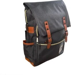 SENNA Rugzak – 15,6 Inch Laptop Rugtas - 30L – USB Oplaadstation - Waterafstotend - Grijs -Schoolbenodigdheden 1131x1200 6