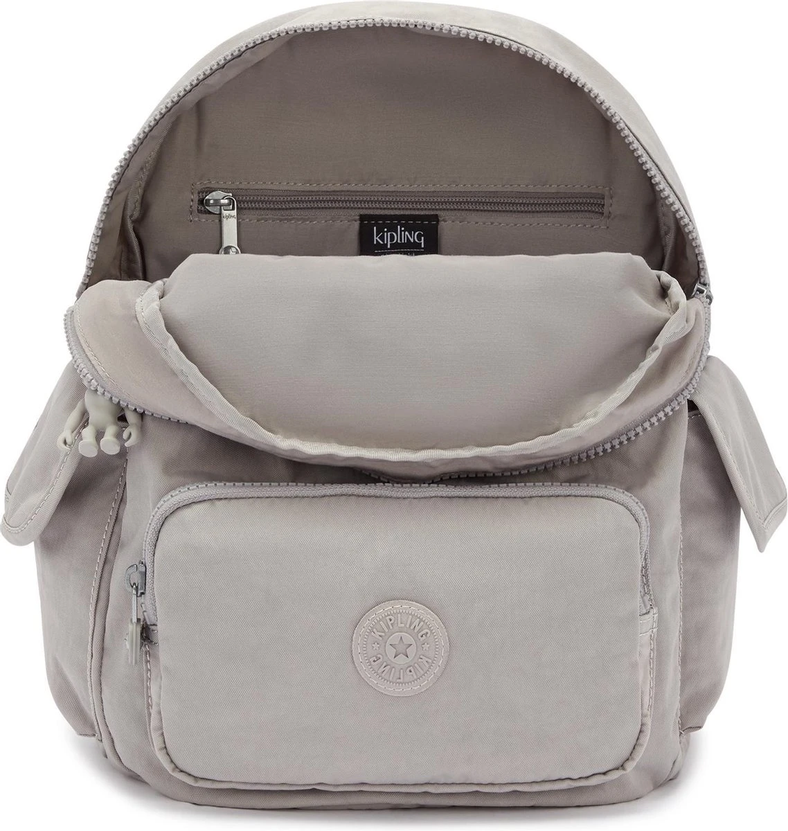 Kipling CITY PACK S Rugzak, 13 Liter - Grey Gris 4 Kipling CITY PACK S Rugzak, 13 Liter - Grey Gris - Afbeelding 4