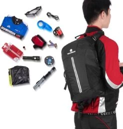 Merkloos Decopatent® Rugzak Outdoor - 20L - Regenbestendige Rugzak - Hydratatie Rugzak - Outdoor Sport - Buitensport - Watersport - Vissen -Schoolbenodigdheden 1150x1200 3