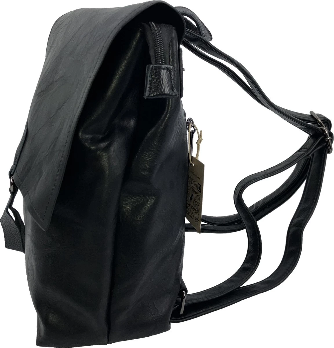 'The Square Bag' Zwart 2 'The Square Bag' Zwart - Afbeelding 2