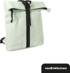 VanEnkhuizen Rolltop Rugzak 9 Liter - Waterafstotend En Thermo Materiaal - Mint -Schoolbenodigdheden 1152x1200 13