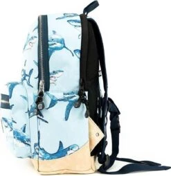 Pick & Pack Shark Rugzak M - Light Blue -Schoolbenodigdheden 1166x1200