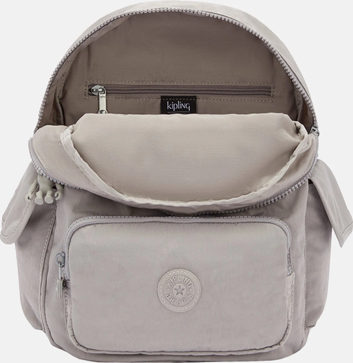 Kipling CITY PACK S Rugzak, 13 Liter - Grey Gris 11 Kipling CITY PACK S Rugzak, 13 Liter - Grey Gris - Afbeelding 11