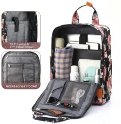 Rugzak Voor Dames, Schoolrugzak Voor Meisjes, Tieners, Dagrugzak Voor Dames, Met 15,6 Inch Laptopvak, Voor Universiteit En Werk 11 Rugzak Voor Dames, Schoolrugzak Voor Meisjes, Tieners, Dagrugzak Voor Dames, Met 15,6 Inch Laptopvak, Voor Universiteit En Werk -Schoolbenodigdheden 1171x1200 2