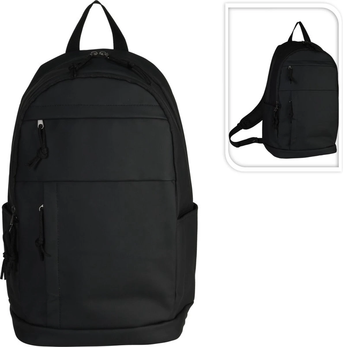 Rugtas - Zwart - Waterdicht - 18 X 30 X 47 1 Rugtas - Zwart - Waterdicht - 18 X 30 X 47