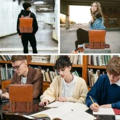 Behave Rugzak - Rugtas - Backpack - Laptoptas - Schooltas - 15 L - 15 Inch Laptop Tas - Bruin 10 Behave Rugzak - Rugtas - Backpack - Laptoptas - Schooltas - 15 L - 15 Inch Laptop Tas - Bruin -Schoolbenodigdheden 1194x1200