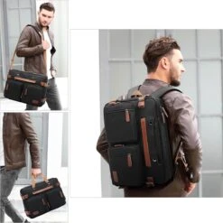 Laptoptas 2 In 1 Laptop Rugtas Schoudertas Voor 15.6 Inch Laptop – Grijs 20 Laptoptas 2 In 1 Laptop Rugtas Schoudertas Voor 15.6 Inch Laptop – Grijs -Schoolbenodigdheden 1198x1200 16