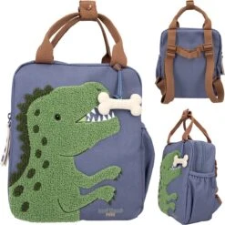 Depesche Dino Worldl Kleine Rugzak Blauw DINO MINI