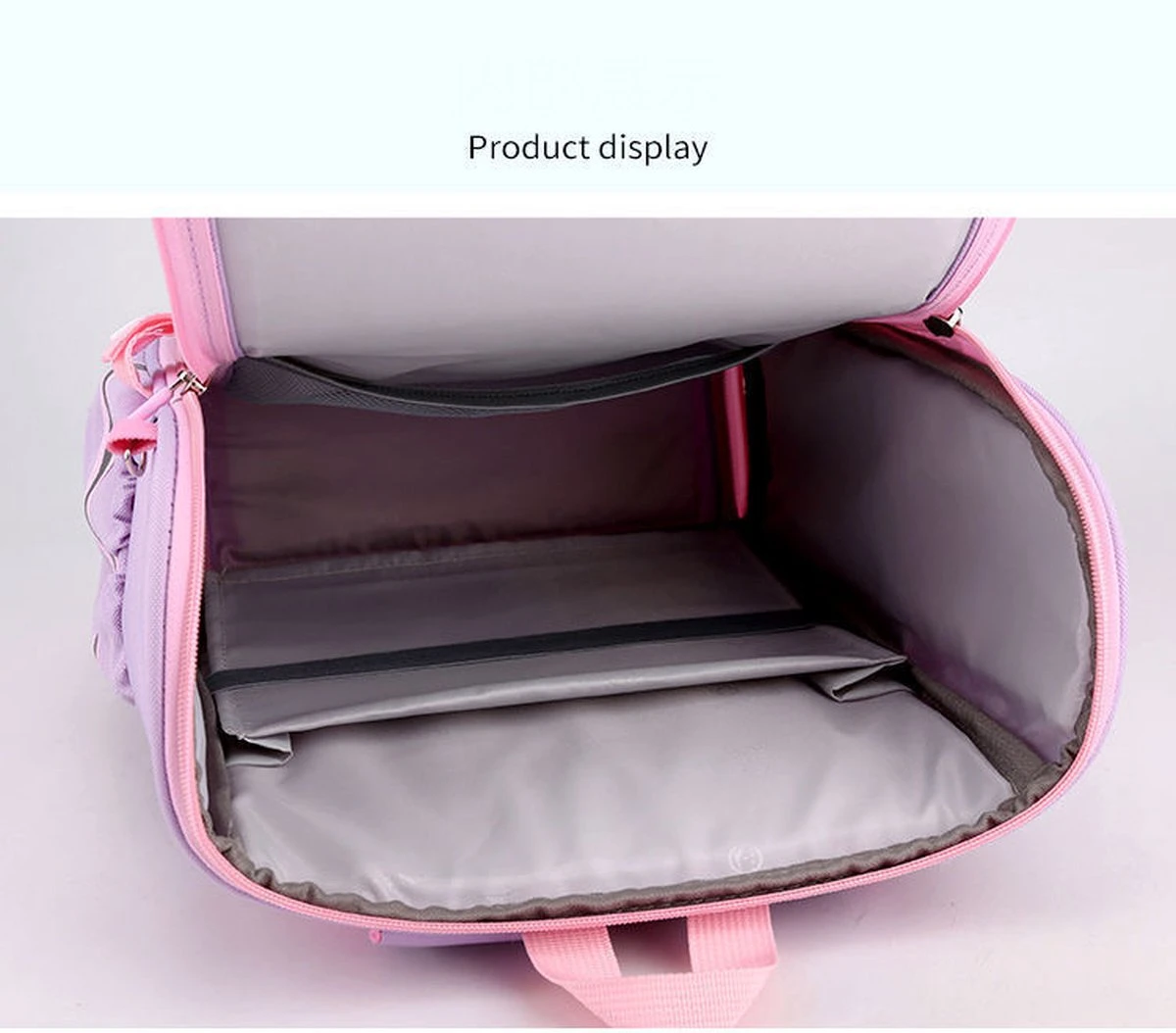 Kinder Rugzak - Rugtas Voor Meisjes - Kleuter - Peuter - Schooltas Basisschool - Eenhoorn Roze 7 Kinder Rugzak - Rugtas Voor Meisjes - Kleuter - Peuter - Schooltas Basisschool - Eenhoorn Roze - Afbeelding 7