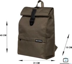 Bold Banana - Laptoprugzak Roll Top - Green Knight 28 Bold Banana - Laptoprugzak Roll Top - Green Knight -Schoolbenodigdheden 1200x1066