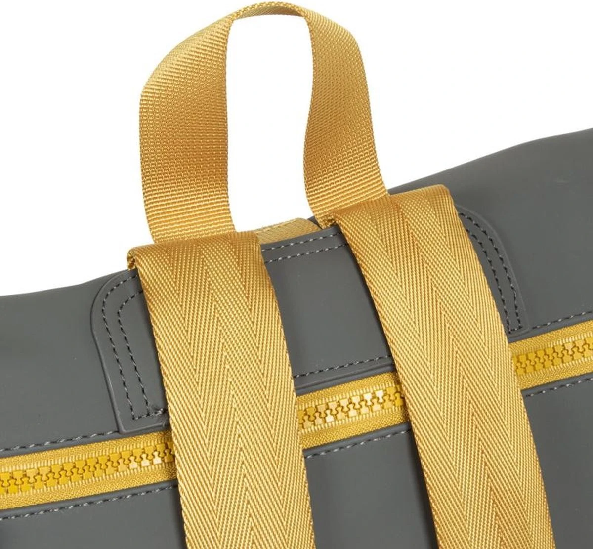 New Rebels® Tim - Rugtas - Geel - Waterafstotend - Roll-top - 15.6151413121087.9 - 30x12x43cm - Rugzak / Backpack 10 New Rebels® Tim - Rugtas - Geel - Waterafstotend - Roll-top - 15.6151413121087.9 - 30x12x43cm - Rugzak / Backpack - Afbeelding 10