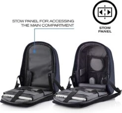 XD Design Bobby Hero Small - Anti-Diefstal Rugzak 11.5 Liter -Navy 39 XD Design Bobby Hero Small - Anti-Diefstal Rugzak 11.5 Liter -Navy -Schoolbenodigdheden 1200x1113
