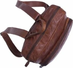 Chesterfield - 15,4 Inch Laptop Rugzak - Mack - Cognac -Schoolbenodigdheden 1200x1118 3