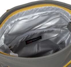 New Rebels® Tim - Rugtas - Grijs/Geel - Waterbestendig - Roll-top - 1312108 - 27x8x33cm - Rugzak / Backpack -Schoolbenodigdheden 1200x1132 1