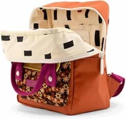 Sticky Lemon Backpack Small | Rugzak - Rugtas | A Journey Of Tales | Golden, Jeronicus Brown -Schoolbenodigdheden 1200x1135