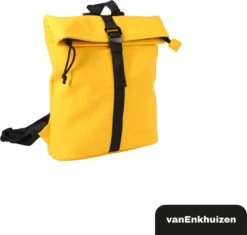 VanEnkhuizen Rolltop Rugzak 9 Liter - Waterafstotend En Thermo Materiaal - Geel -Schoolbenodigdheden 1200x1141 4