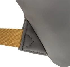 New Rebels® Tim - Rugtas - Grijs/Geel - Waterbestendig - Roll-top - 1312108 - 27x8x33cm - Rugzak / Backpack -Schoolbenodigdheden 1200x1144 3