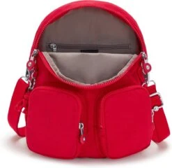 Kipling FIREFLY UP Rugzak, 7.5 Liter - Red Rouge -Schoolbenodigdheden 1200x1167 5
