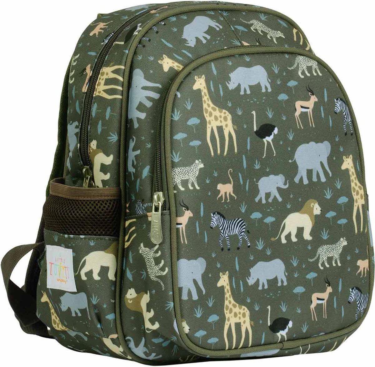 Rugzak / Kinderrugtas Met Geïsoleerd Voorvak: Savanne | A Little Lovely Company 2 Rugzak / Kinderrugtas Met Geïsoleerd Voorvak: Savanne | A Little Lovely Company - Afbeelding 2