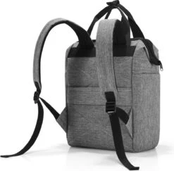 Reisenthel Allrounder R Schouder/ Rugtas - Maat R - 12L - Twist Silver Grijs -Schoolbenodigdheden 1200x1182 2
