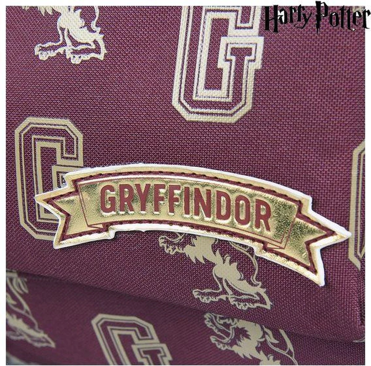 Warner Bros Harry Potter Rugzak Rugtas - Bordeaux - Hoogte 41cm 5 Warner Bros Harry Potter Rugzak Rugtas - Bordeaux - Hoogte 41cm - Afbeelding 5