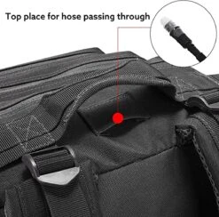 IBright 45L Militaire Rugzak | Tactische Rugzak | Oxford Stof | Waterdicht | Zwart -Schoolbenodigdheden 1200x1185