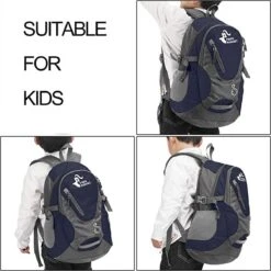 Free Knight Klein Dagrugzak, 20 L, Marineblauw ,waterdichte ,lichtgewicht -Schoolbenodigdheden 1200x1198 4