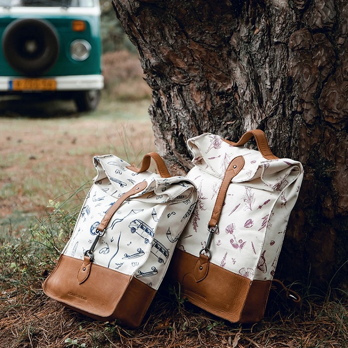 Cowboysbag - Kids Backpack Bordeaux X Saskia Weerstand Pink 2 Cowboysbag - Kids Backpack Bordeaux X Saskia Weerstand Pink - Afbeelding 2