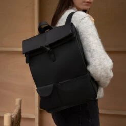 Violet Hamden Essential Bag Dames LaptoptasRugzak Kunststof - Zwart -Schoolbenodigdheden 1200x1200 1104