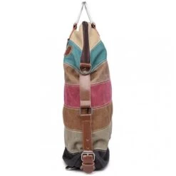 Miss Lulu Dames Handtas - Schoudertas - Rugtas Met Regenboogpatroon – Schooltas – Laptoptas (E1711) -Schoolbenodigdheden 1200x1200 1112