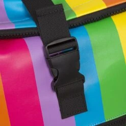 New Rebels® Mart - Rugtas - Regenboog - Waterbestendig - Roll-top - 151413121087.9 - 35x10x46cm - Rugzak / Backpack -Schoolbenodigdheden 1200x1200 113