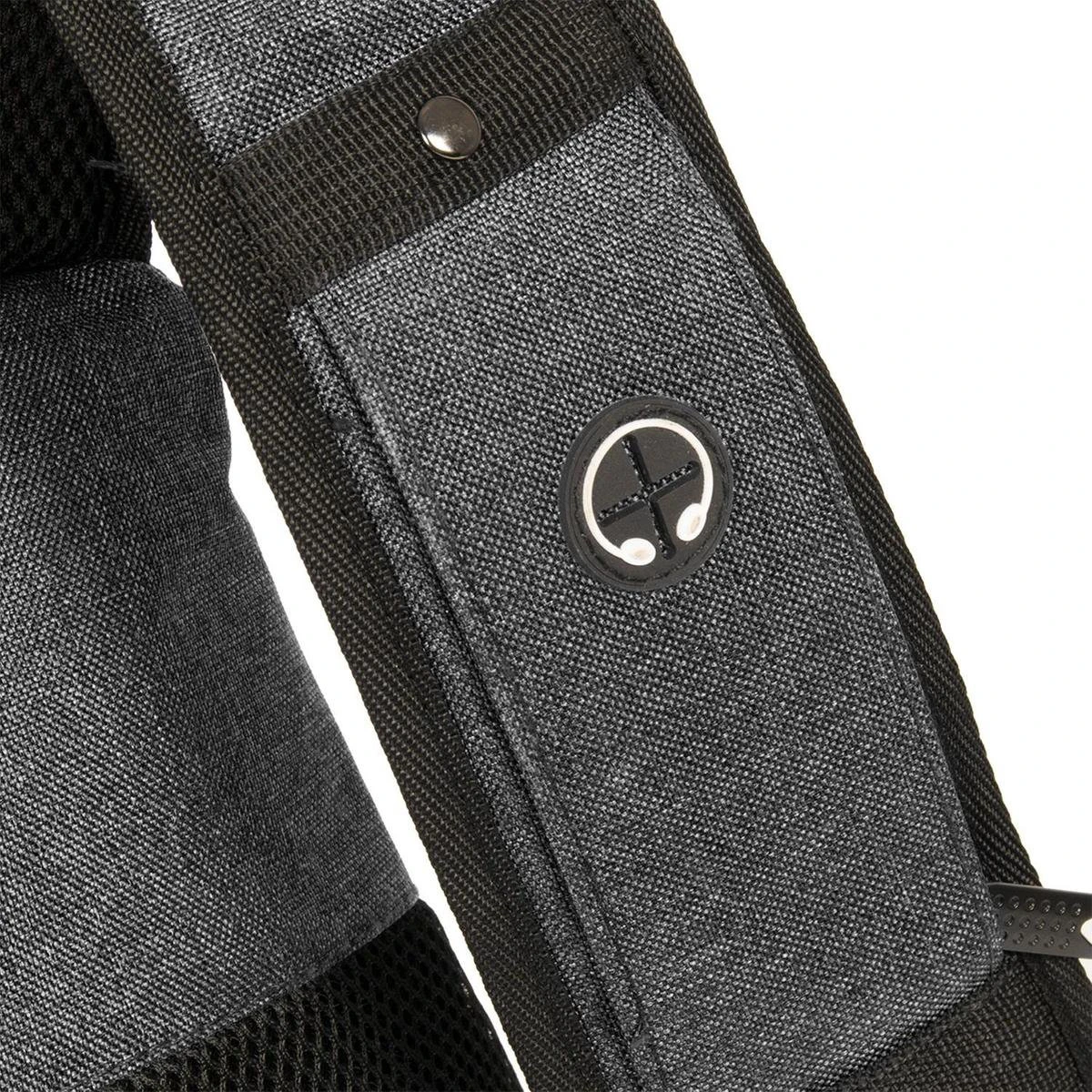 New Rebels® Heaven - Rugtas - Zwart - 54x10x30cm - Rugzak / Backpack 5 New Rebels® Heaven - Rugtas - Zwart - 54x10x30cm - Rugzak / Backpack - Afbeelding 5