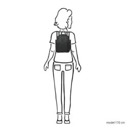 Enrico Benetti Toulouse Rugzak - 66169 - Zwart -Schoolbenodigdheden 1200x1200 1215